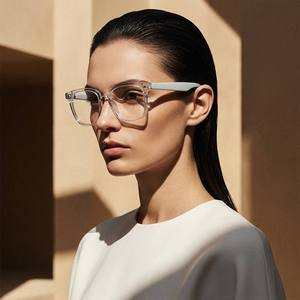 OEM ODM Modern Anti Blue Light Smart Eyeglasses Audio Glasses with AI Voice Control Designer Style Kacamata Audio Bluetooth