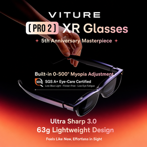 VITURE Pro2 XR AR Smart Glasses Prescription 0-500 Free Adaptation Touch Control Immersive Big Screen