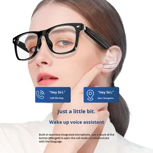 Smart Glasses Sunglasses Prescription Lenses Music Headphones