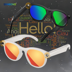 SENBONO M88 AI Smart Glasses Lightweight Wireless Headset with Camera