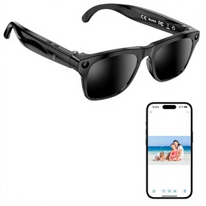 New Camera Glasses 8MP AI Smart Shooting Glasses Voice Assistant Photo Recognition Photography Recording